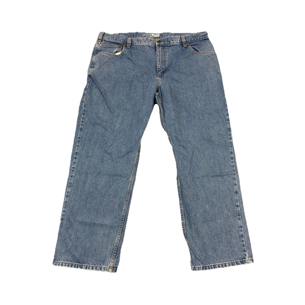 Carhartt Relaxed Fit Jeans Mens 42x28 Blue Excellent Straight Leg Denim Workwear